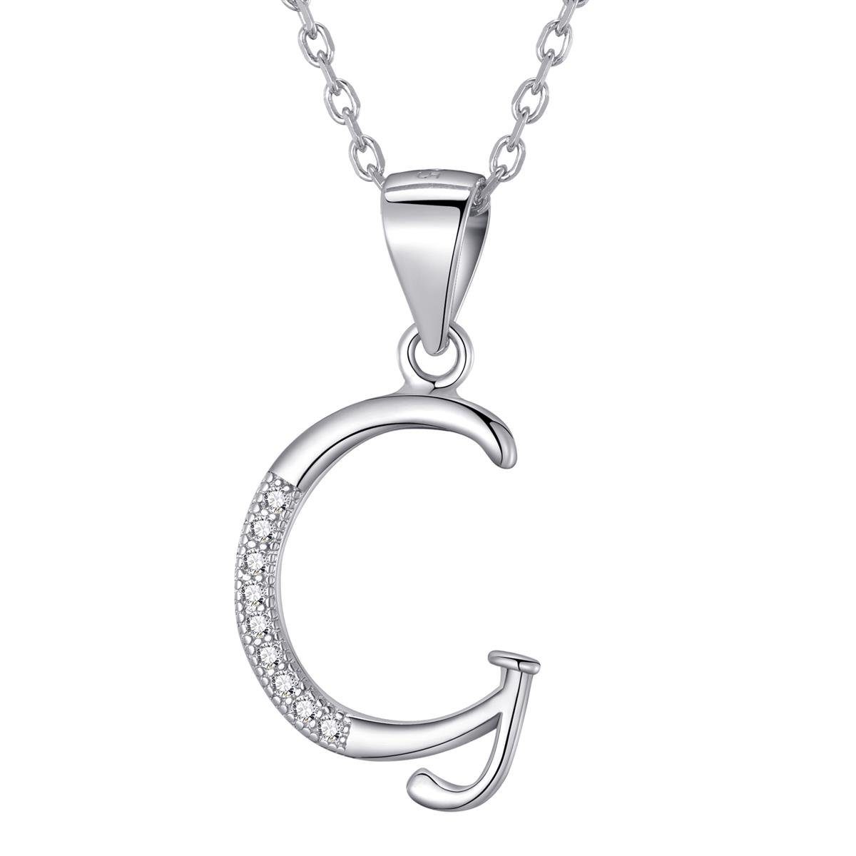 Morella Kette mit Anhänger Buchstabenkette Halskette günstig online kaufen