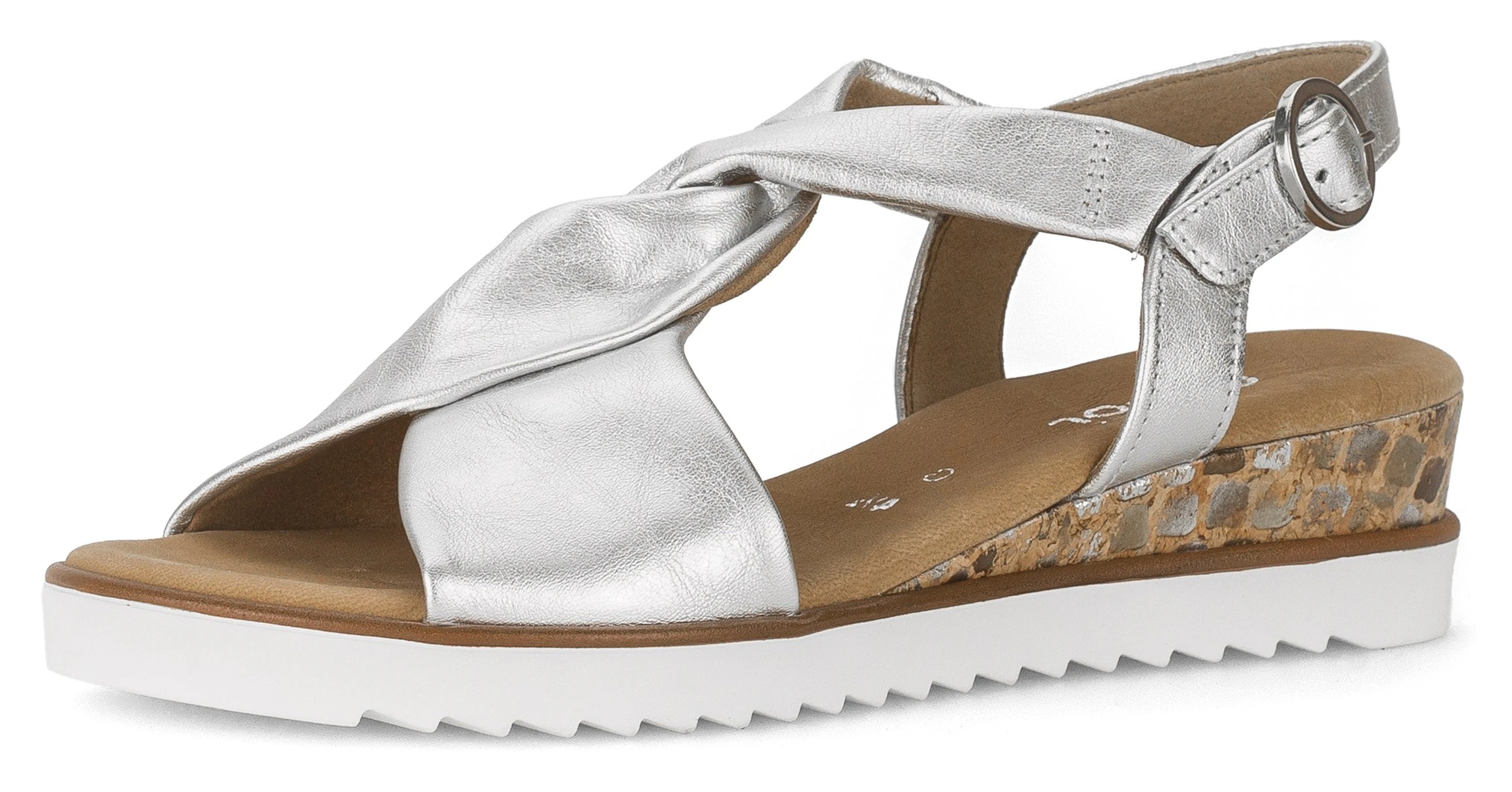Gabor Sandalette "GENUA", Keilabsatz, Sommerschuh, Riemchensandale in Komfo günstig online kaufen