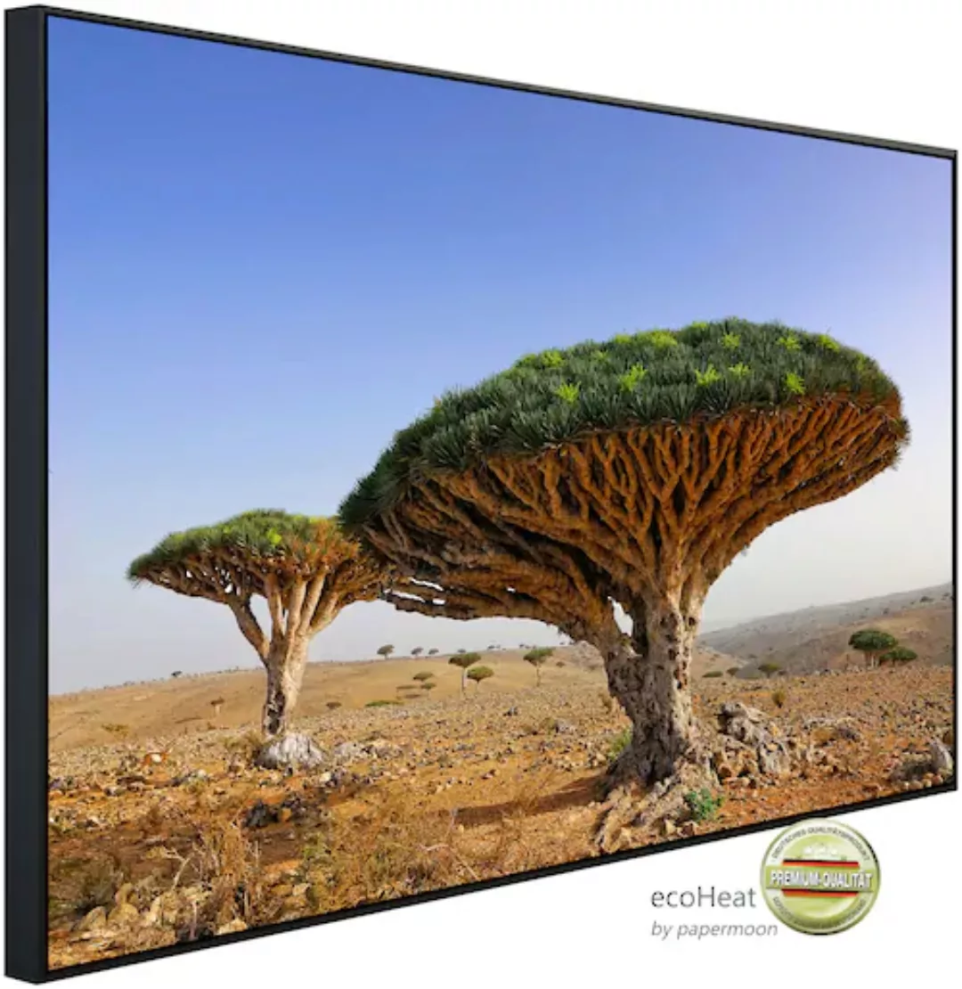 Papermoon Infrarotheizung »Bäume in Landschaft«, sehr angenehme Strahlungsw günstig online kaufen