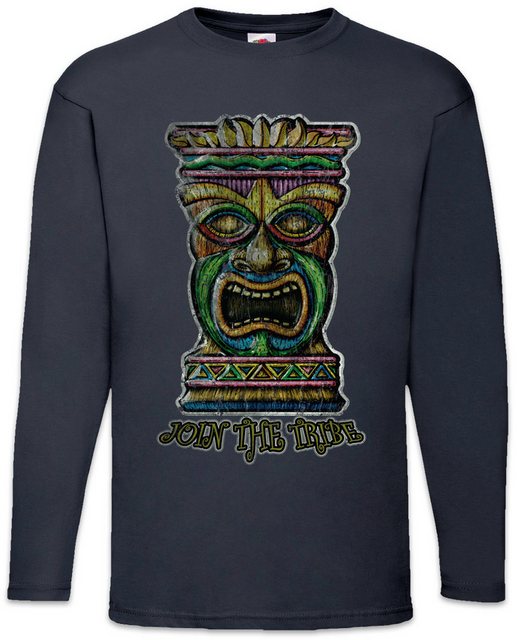 Urban Backwoods Langarmshirt Tiki Head II Langarm T-Shirt Hawaii Tattoo Roc günstig online kaufen