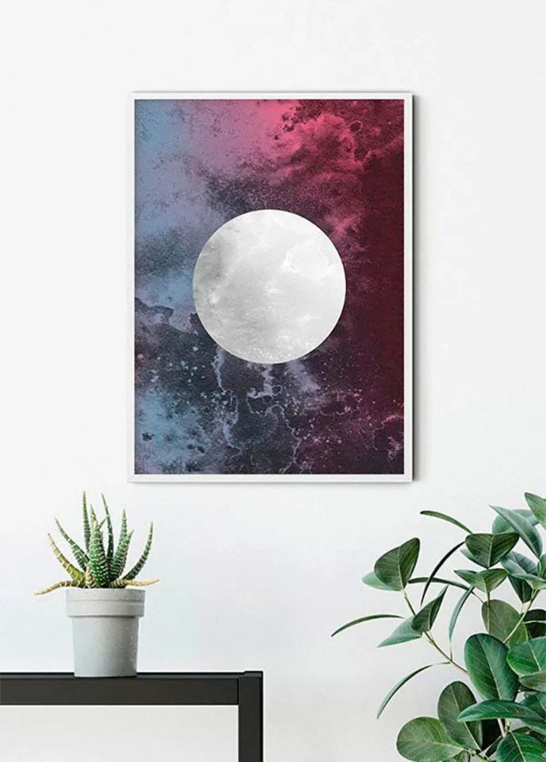 Komar Poster "Solum Luna", Abstrakt, (1 St.) günstig online kaufen