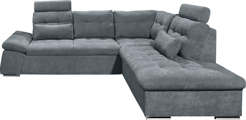 ED EXCITING DESIGN Ecksofa "Nalo L-Form", mit Bettfunktion, Armteilverstell günstig online kaufen