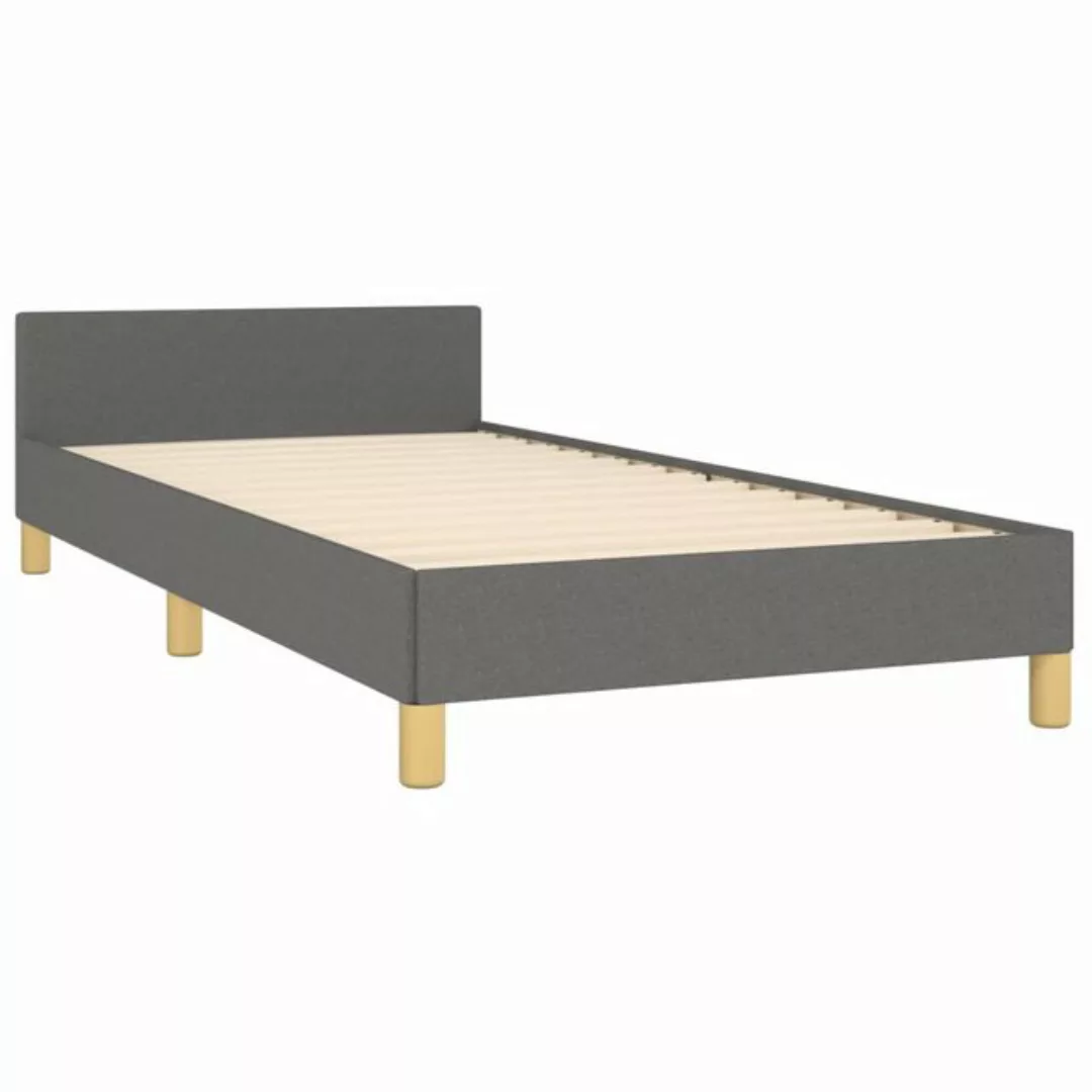 Vellora Bettgestell Bettgestell mit Kopfteil ohne Matratze 90x190 cm (1-tlg günstig online kaufen