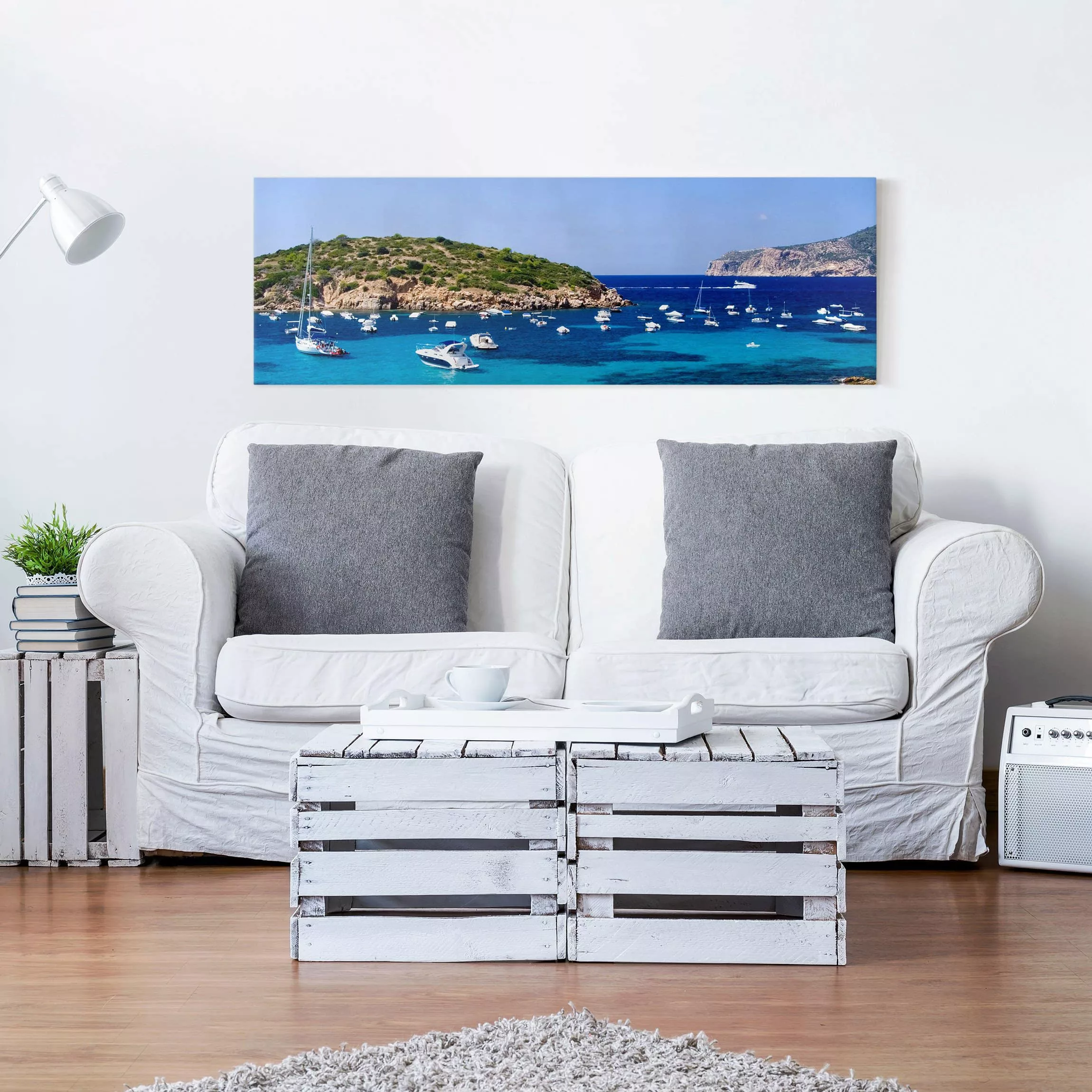 Leinwandbild - Panorama Dragon Island günstig online kaufen