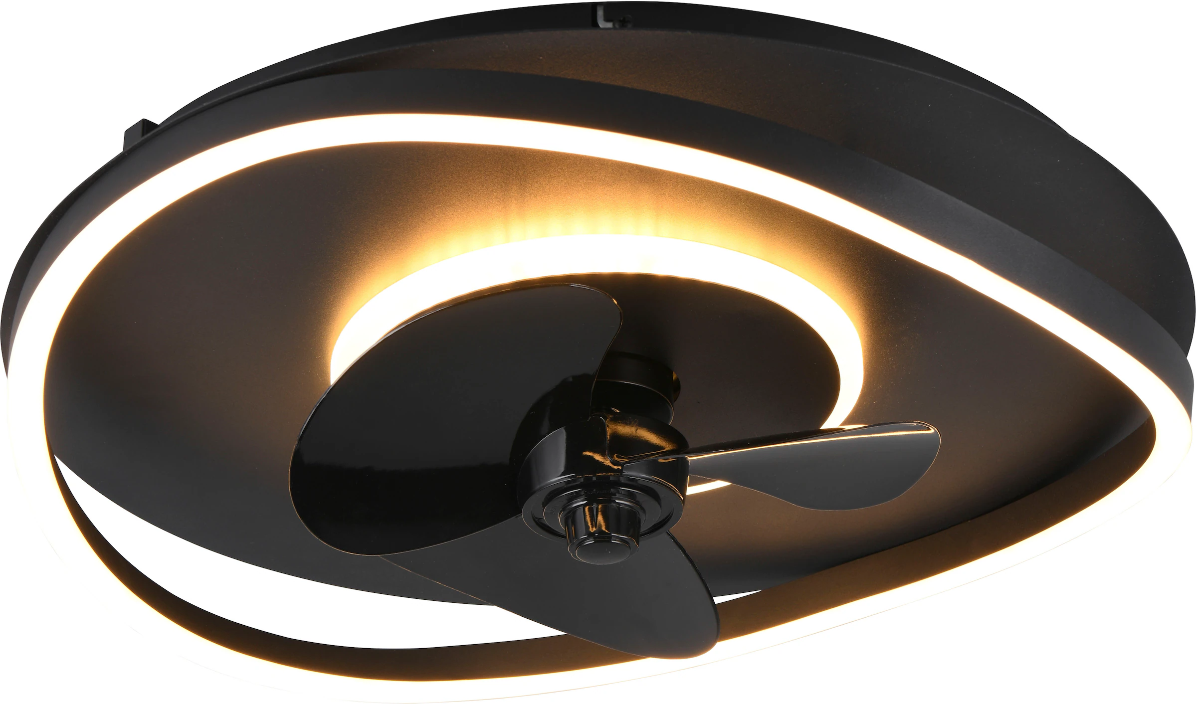 TRIO Leuchten LED Deckenleuchte »SORTLAND Deckenventilator mit Beleuchtung günstig online kaufen