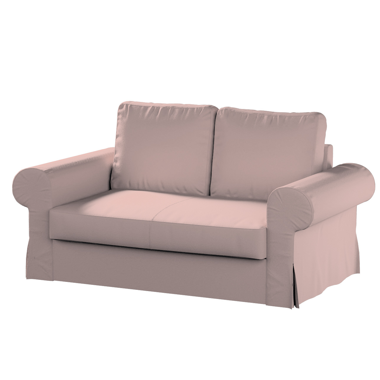 Bezug für Backabro 2-Sitzer Sofa ausklappbar, rosa, Bezug für Backabro 2-Si günstig online kaufen