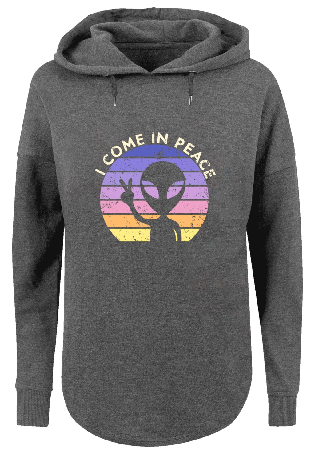 F4NT4STIC Kapuzenpullover "Alien Peace Sunset", Premium Qualität günstig online kaufen