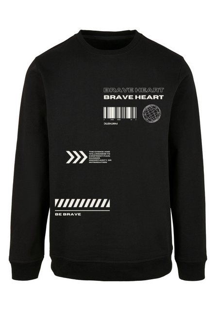 F4NT4STIC Kapuzenpullover Brave Heart CREWNECK Print günstig online kaufen