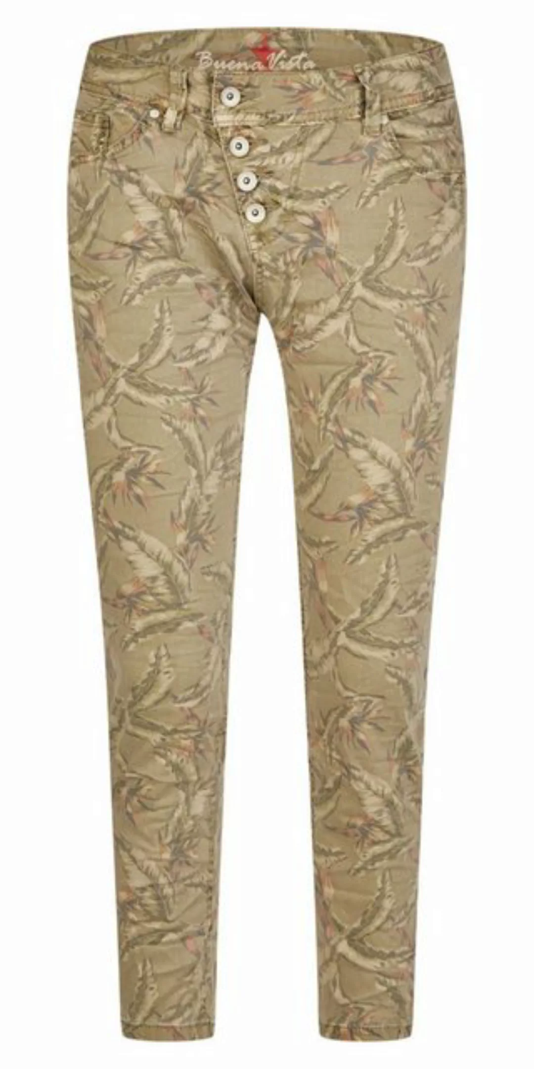 Buena Vista 7/8-Jeans Malibu 7/8 stretch twill jungle flower günstig online kaufen