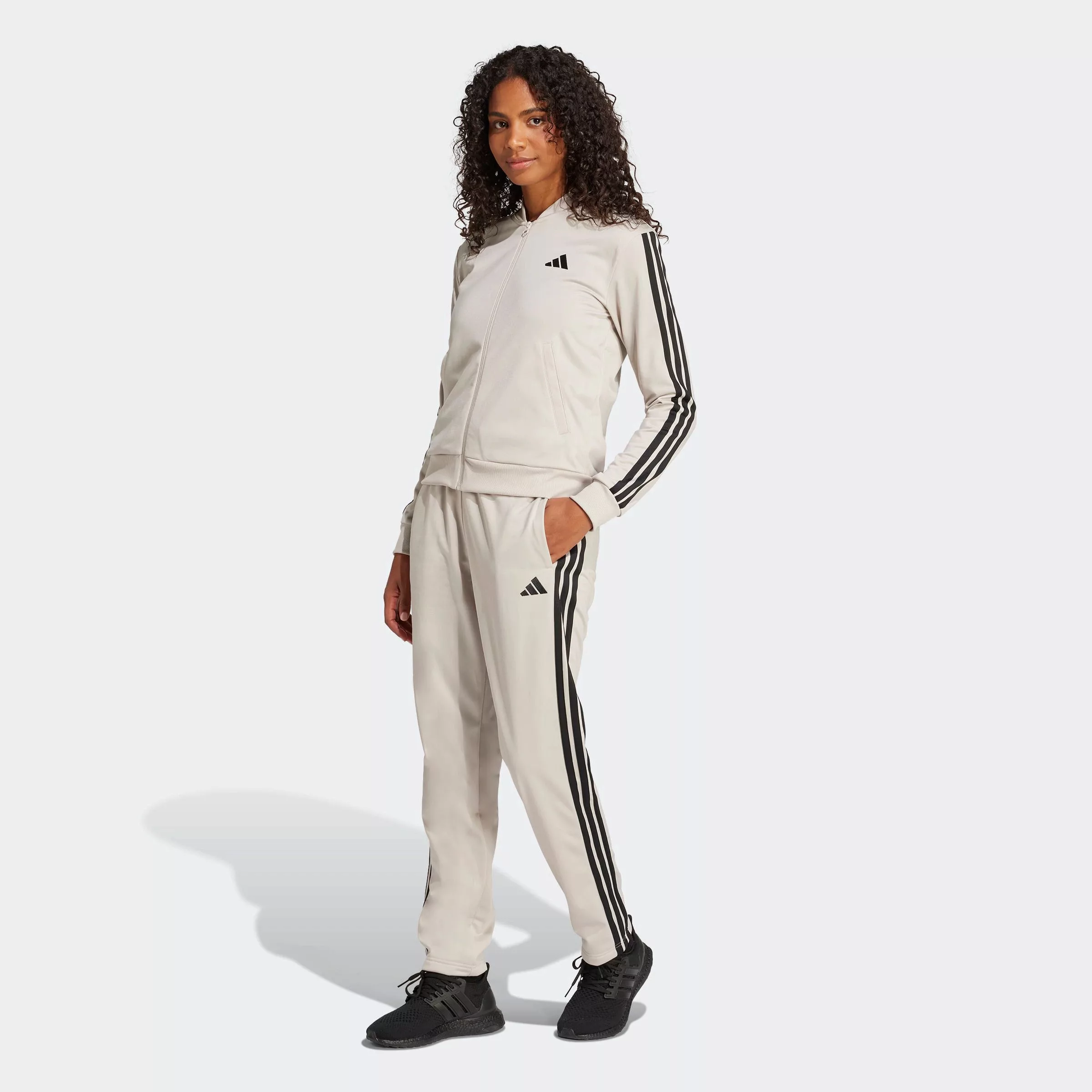 adidas Sportswear Trainingsanzug "W ESS 3S TS", (2 tlg.) günstig online kaufen