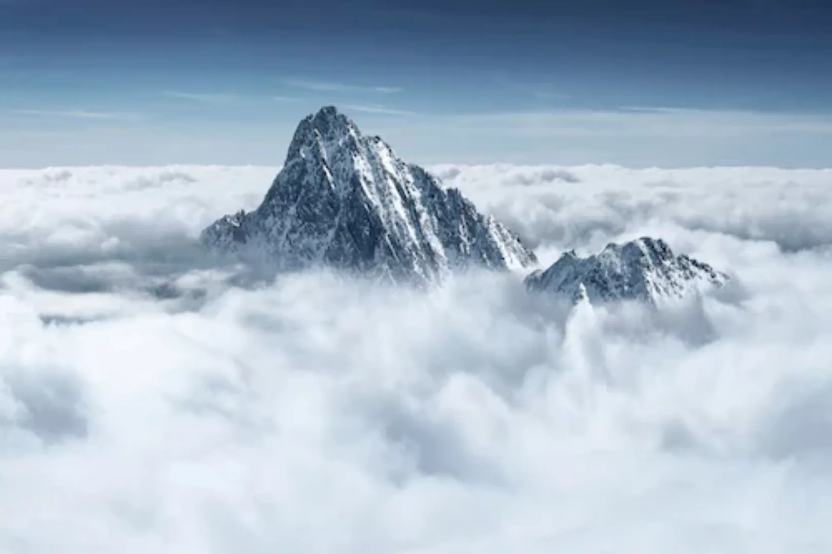 Papermoon Fototapete »Berg in Wolken« günstig online kaufen