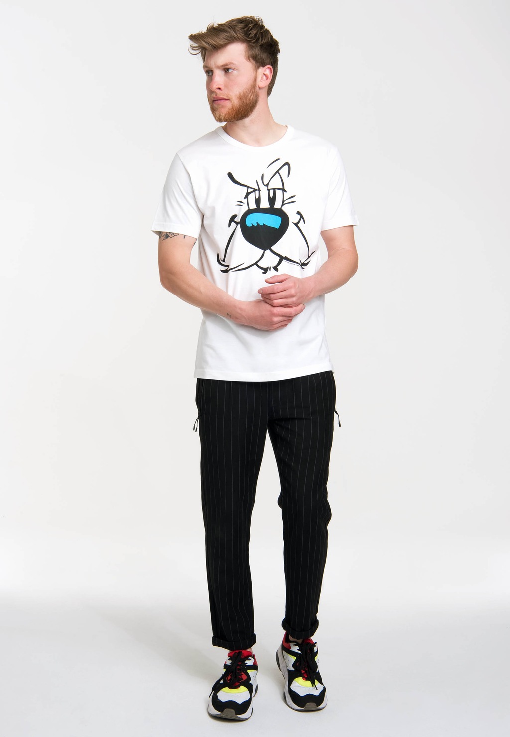 LOGOSHIRT T-Shirt "Idefix - Faces - Asterix", mit coolem Print günstig online kaufen
