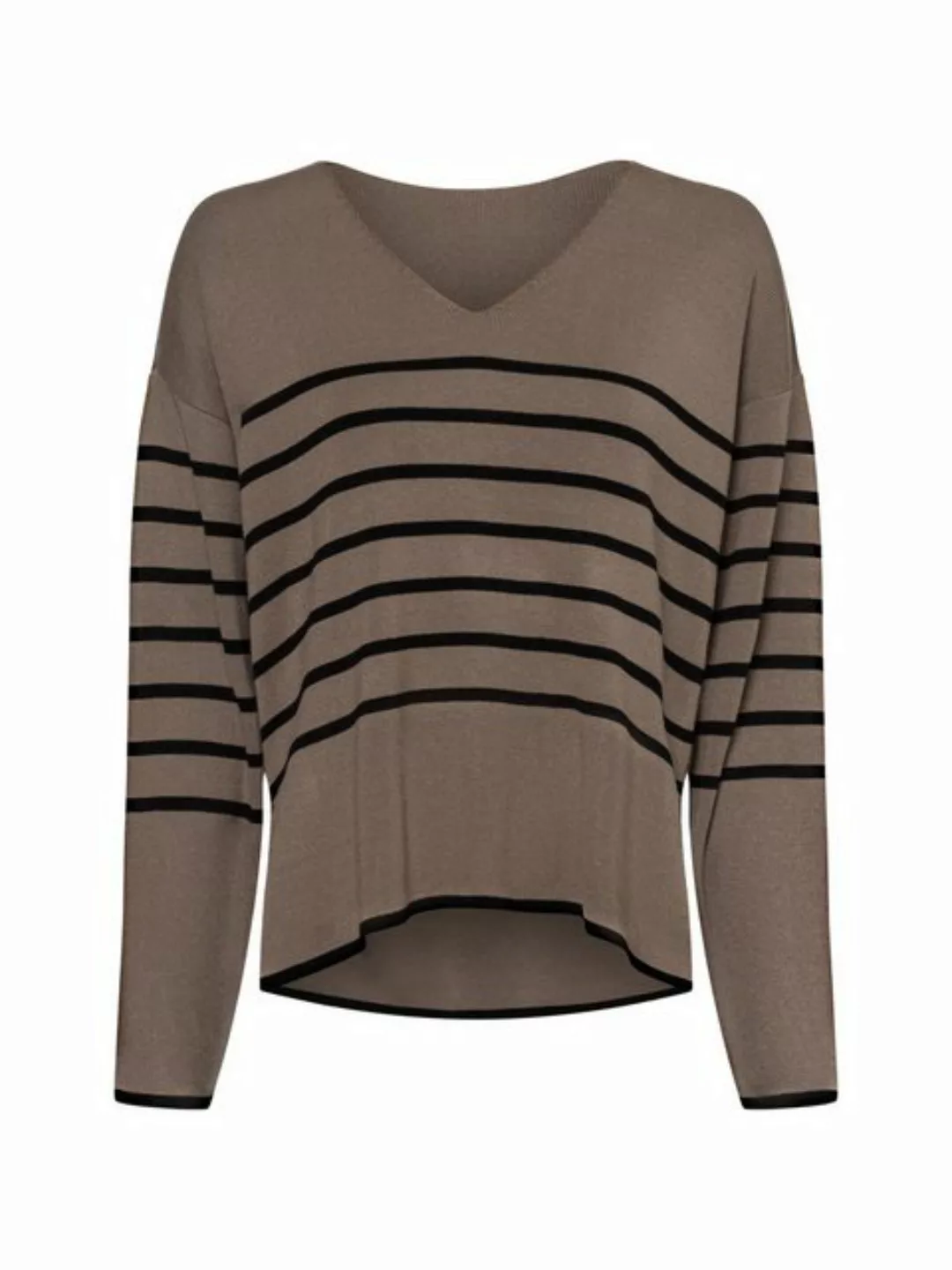 Vila V-Ausschnitt-Pullover VIOSTRIA V-NECK L/S REV TOP-NOOS günstig online kaufen