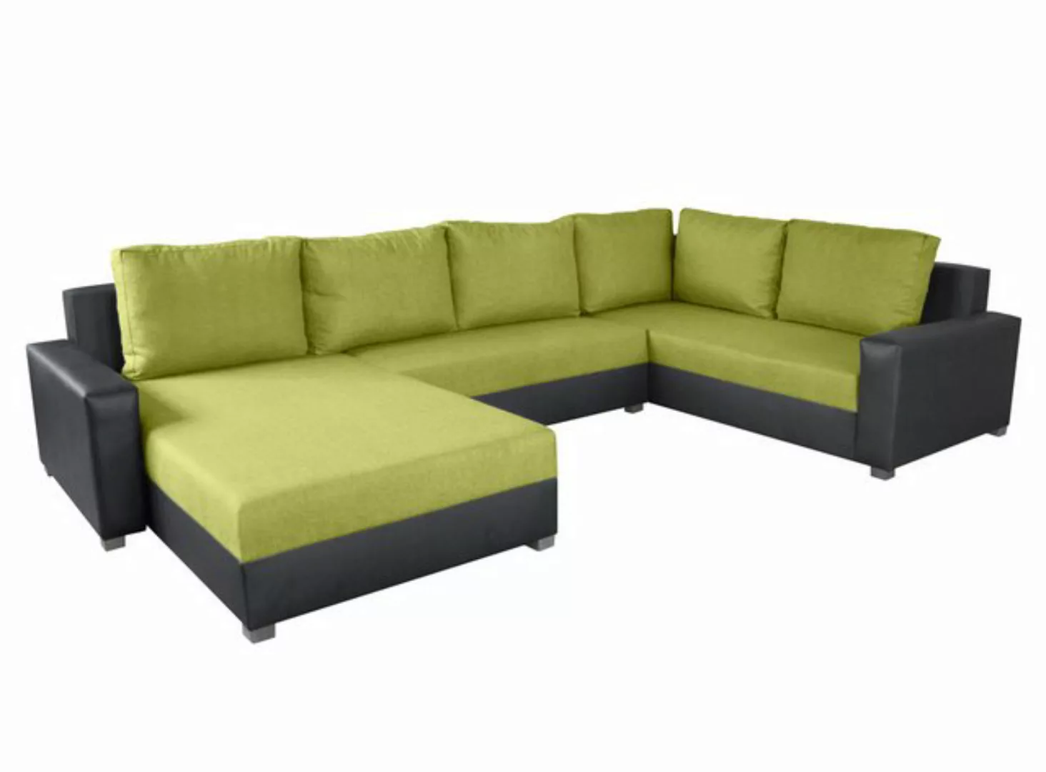 Furnix Wohnlandschaft BONARO Polstercouch in U-form mit Schlaffunktion Bett günstig online kaufen