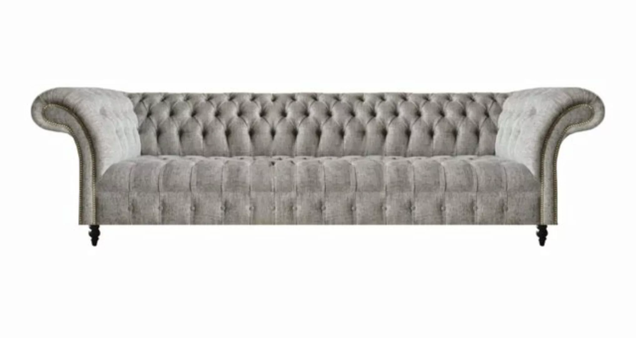 JVmoebel Chesterfield-Sofa Chesterfield Luxus Sofa Couch Viersitzer Design günstig online kaufen
