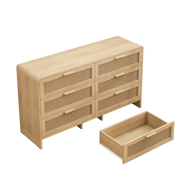 MODFU Stauraumschrank Modernes Rattan Drawer,Rattan Cabinet (Rattan-Eckschr günstig online kaufen