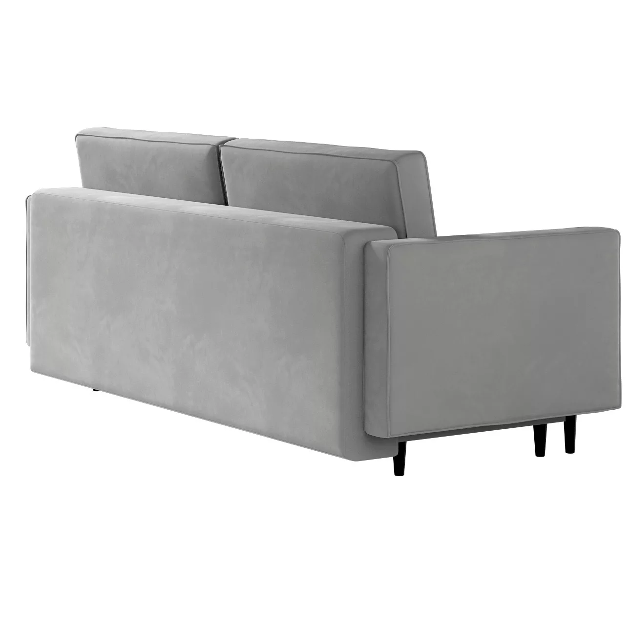 Ausklappbares Sofa Svein, grau, 224x97x91, Polsterstoffe (RI91) günstig online kaufen