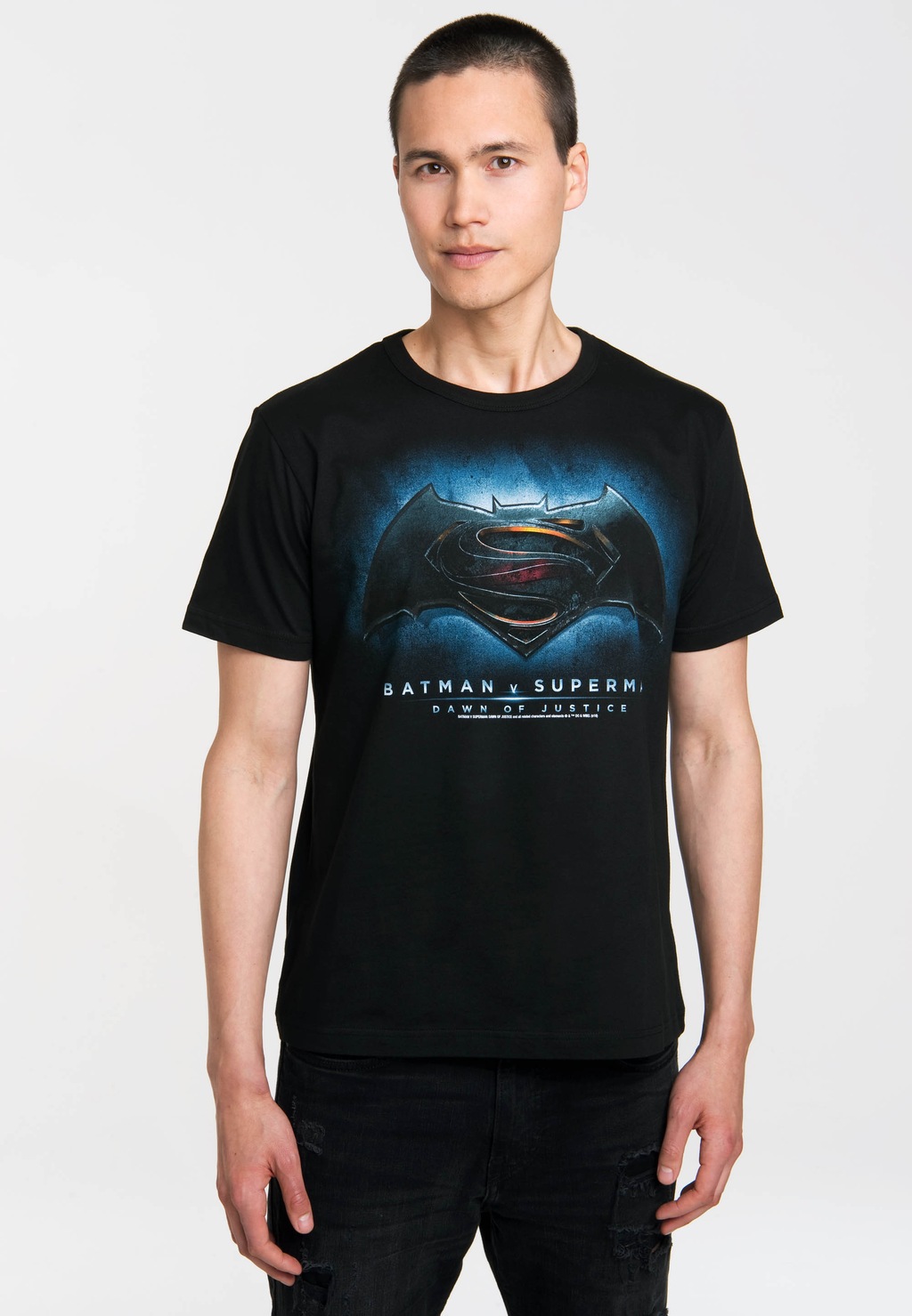 LOGOSHIRT T-Shirt "Batman v Superman - Dawn of Justice", mit coolem Frontdr günstig online kaufen