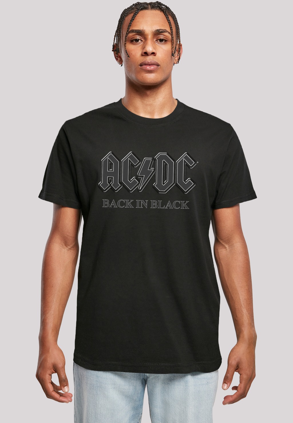 F4NT4STIC T-Shirt "ACDC Back in Black", Premium Qualität günstig online kaufen