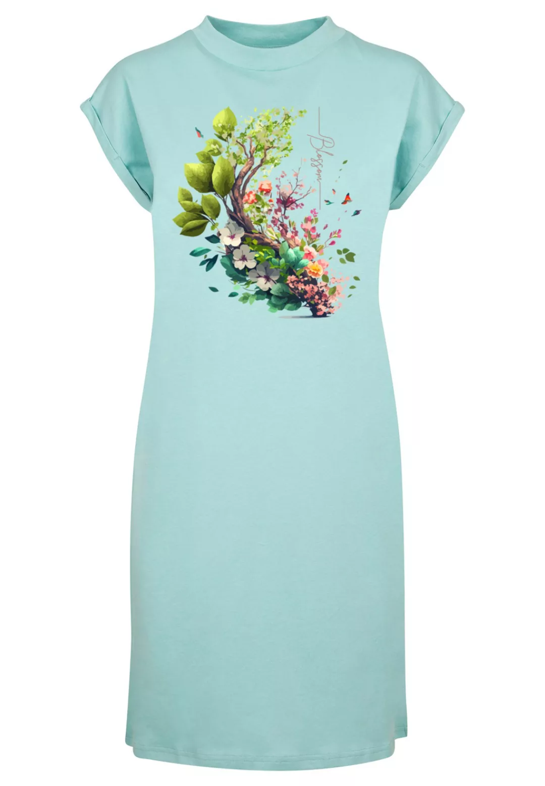 F4NT4STIC Shirtkleid "Blüten Baum Kleid", Print günstig online kaufen