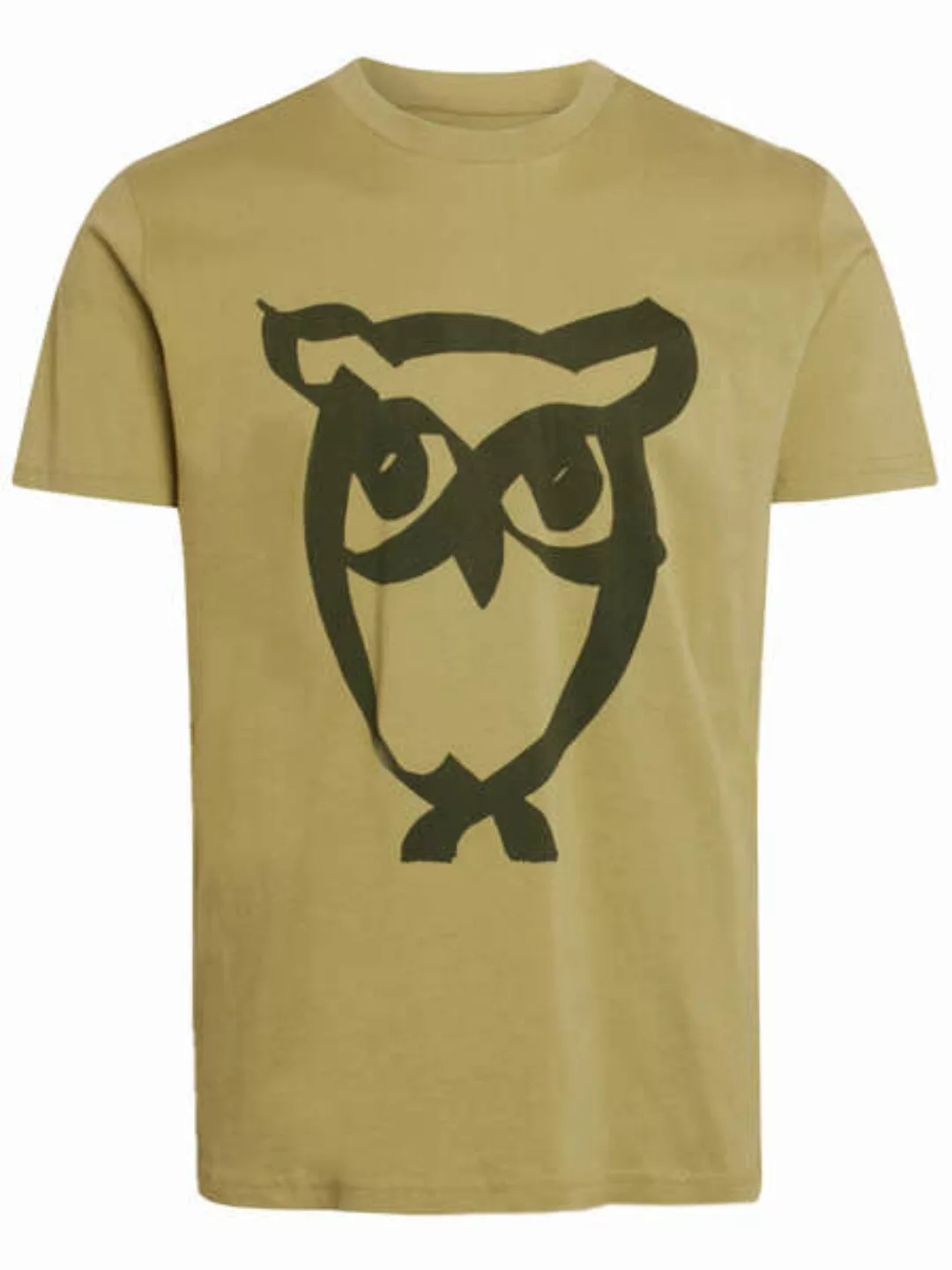 Herren T-shirt Alder Brused Owl Tee Reine Bio-baumwolle günstig online kaufen