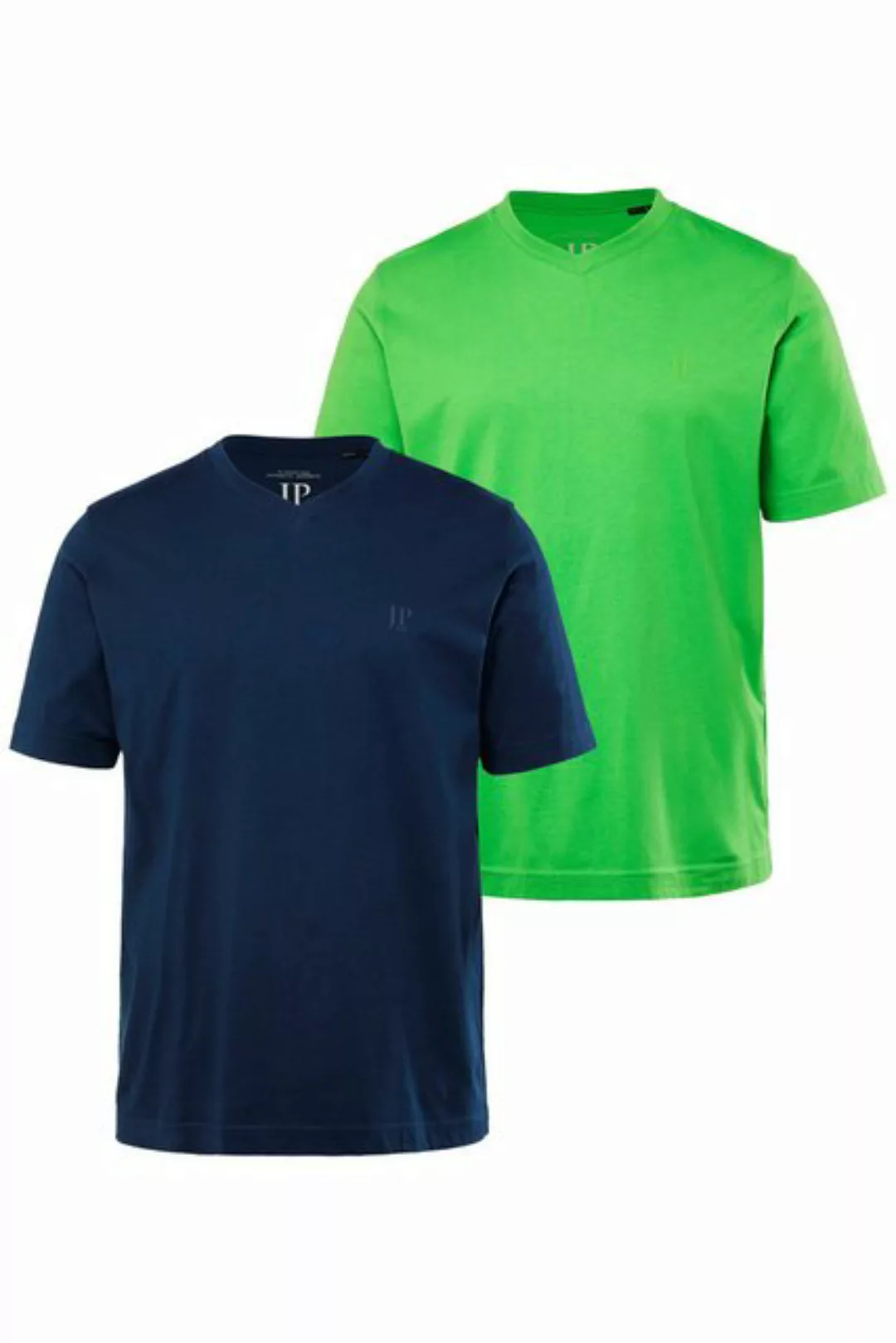 JP1880 T-Shirt JP1880 T-Shirts Basic 2er-Pack V-Ausschnitt (2-tlg) günstig online kaufen