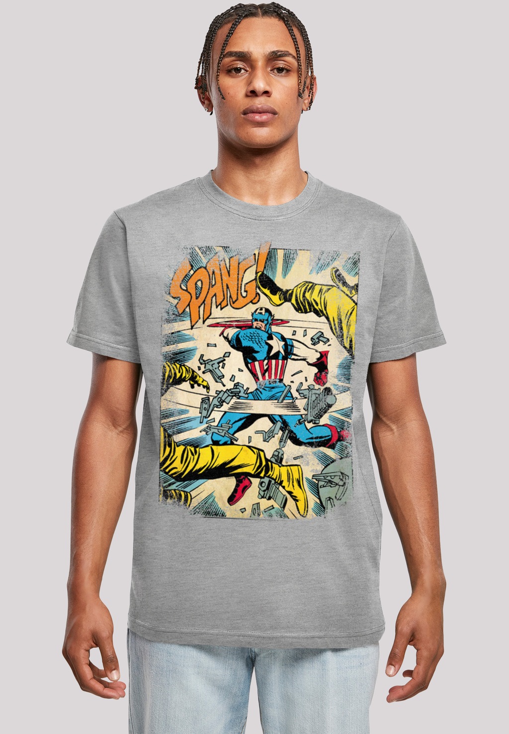 F4NT4STIC T-Shirt "Captain America Spang", Print günstig online kaufen