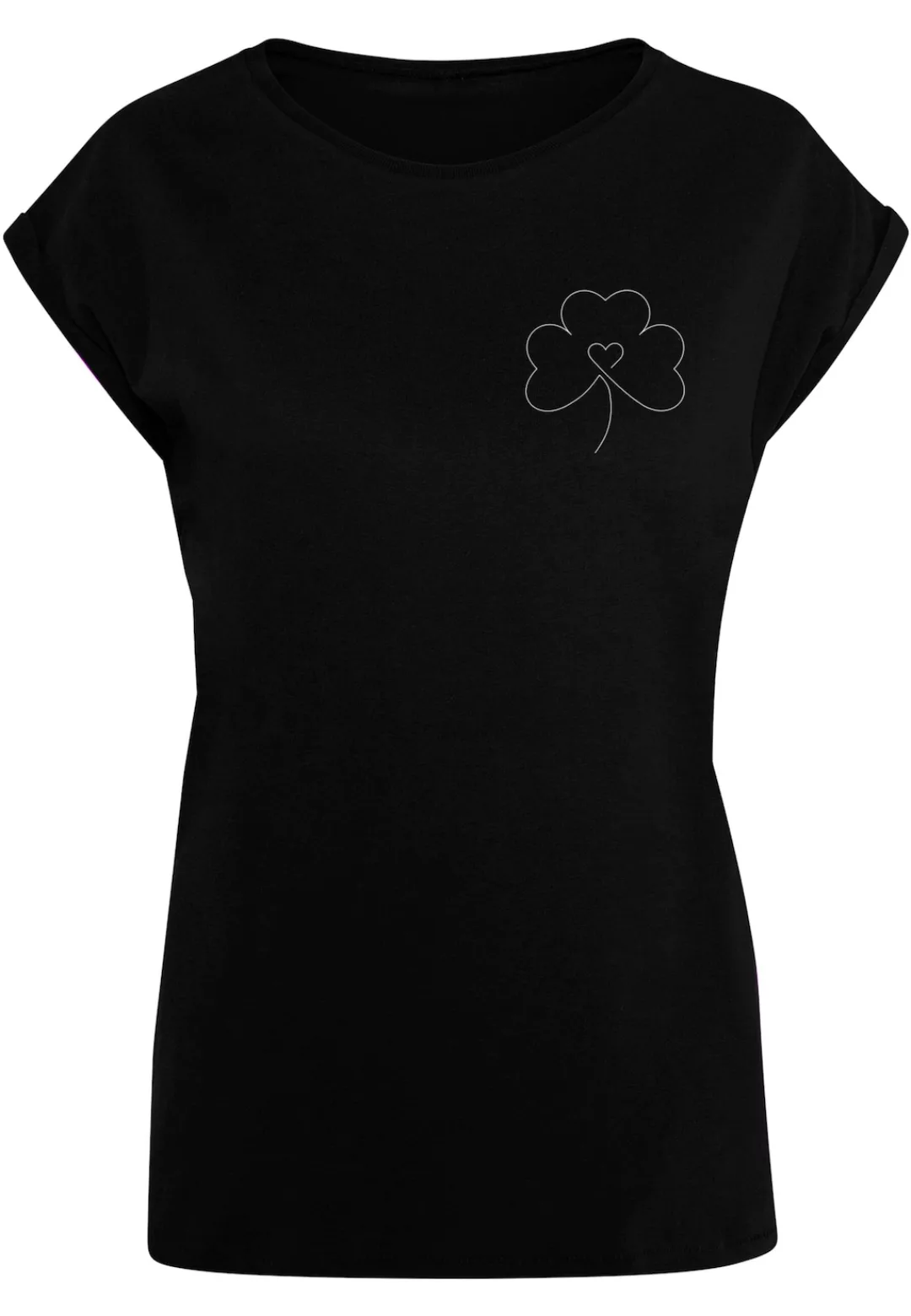 Merchcode T-Shirt "Merchcode Damen Ladies Spring - Leaf Clover Flower T-Shi günstig online kaufen