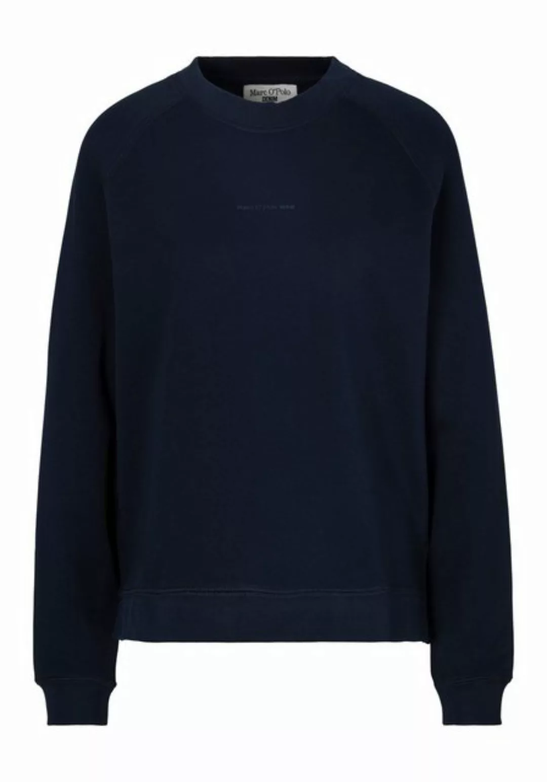 Marc O'Polo DENIM Sweatshirt Im modernen O-Shape, locker geschnitten und Ra günstig online kaufen