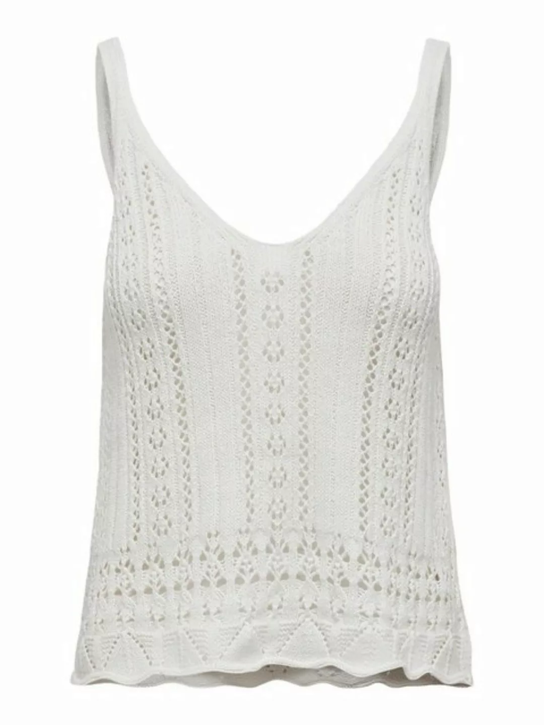 ONLY Spaghettitop Only Damen Singlet Häkel Pullover Strick-Top - OnlLyzet V günstig online kaufen