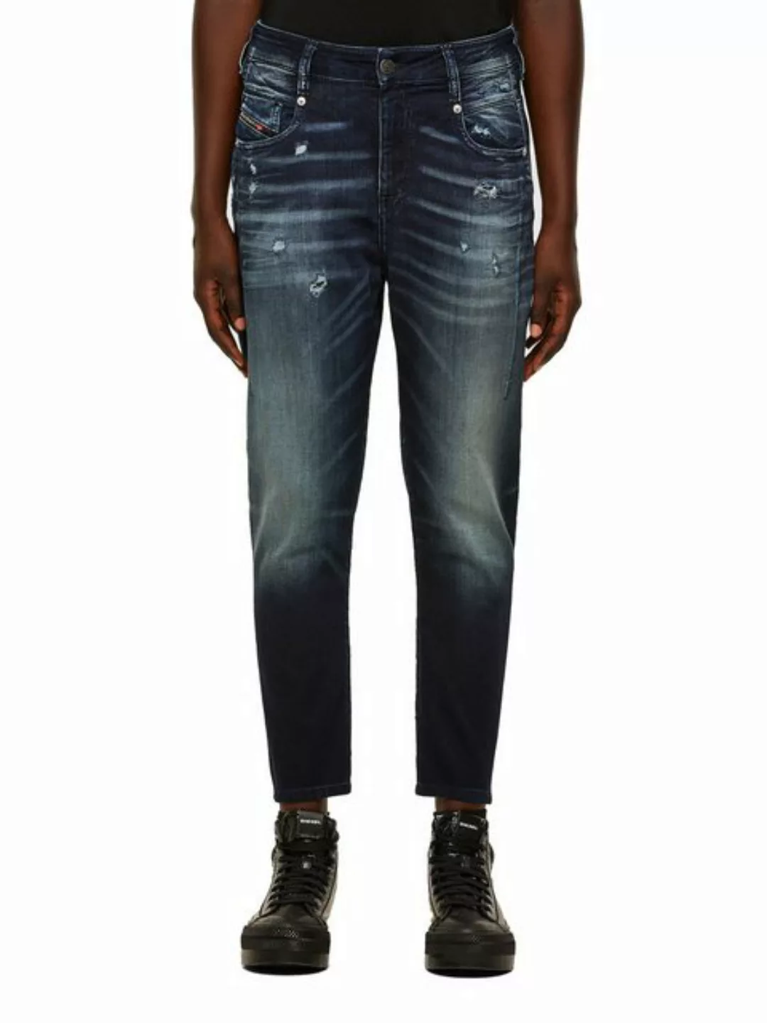 Diesel Boyfriend-Jeans Diesel D-FAYZA Joggjeans 069PZ Damen Jeans Hose Boyf günstig online kaufen