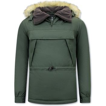 Beluomo  Blazer Anorak Winterjacken Mit Fellkapuze günstig online kaufen