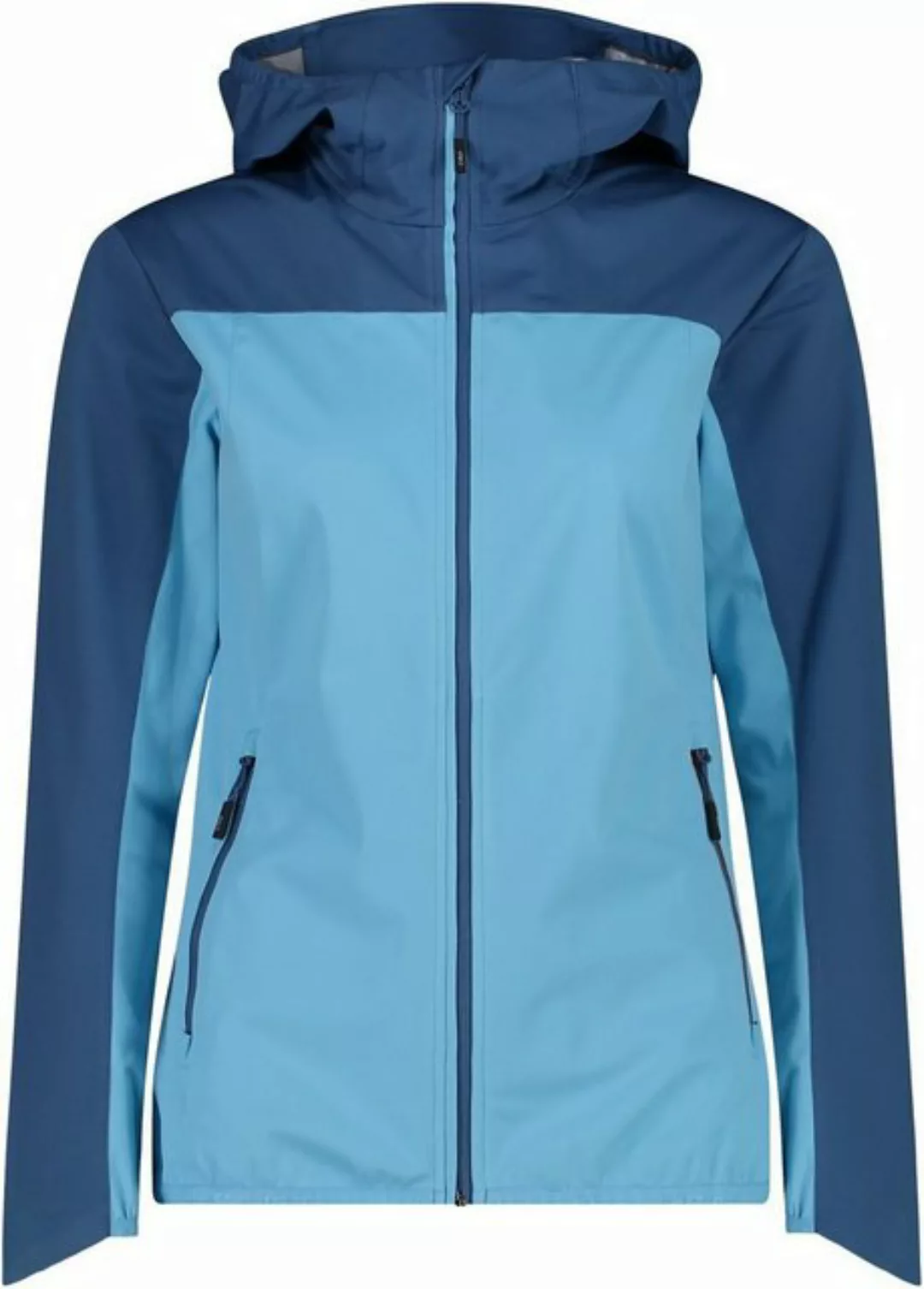 CMP Trekkingjacke WOMAN JACKET FIX HOOD CIELO günstig online kaufen