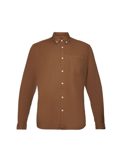 Esprit Langarmhemd Button-Down-Hemd aus Baumwolle günstig online kaufen