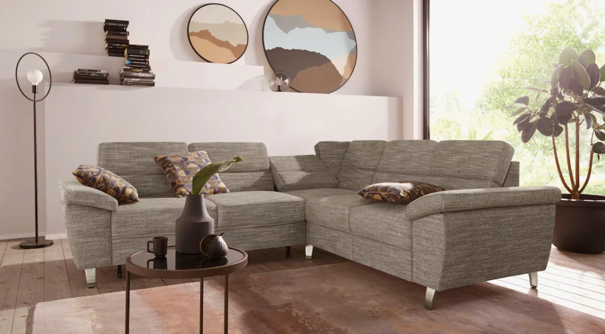 sit&more Ecksofa "Sorano L-Form", wahlweise mit Bett- und Relaxfunktion, in günstig online kaufen