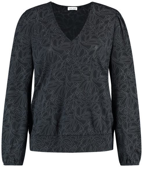 GERRY WEBER Langarmshirt Langarmshirt mit Ziersteinchen günstig online kaufen