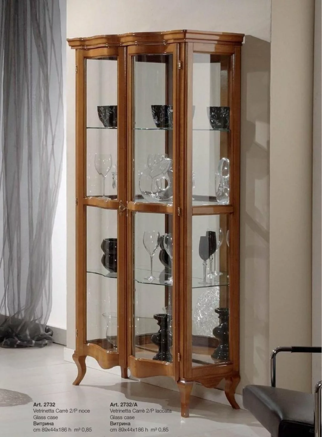 JVmoebel Vitrine Sammler Schrank Vitrine Glas Schränke Vitrine Luxus Möbel günstig online kaufen