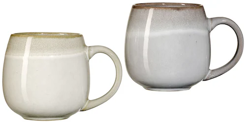 Ritzenhoff & Breker Becher »Hygge«, (Set, 2 tlg.), 2-teilig, Reaktivglasur, günstig online kaufen