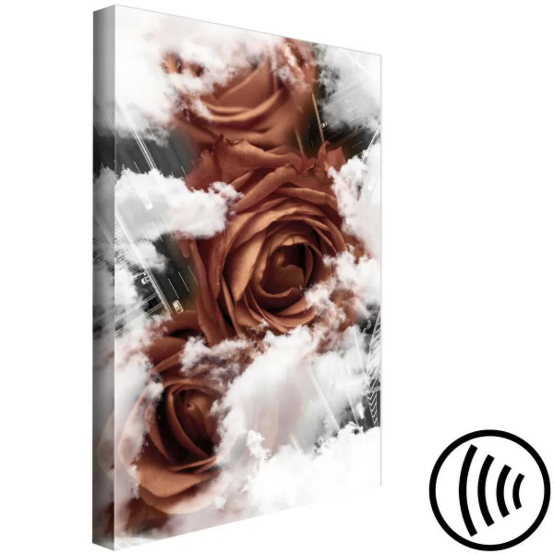 Wandbild Roses in the Clouds (1 Part) Vertical XXL günstig online kaufen