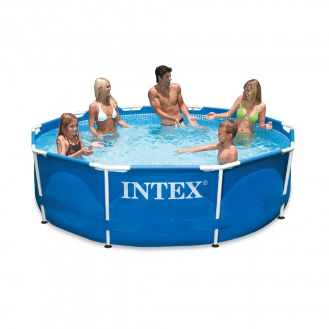Aufstellpool Mit Pumpe 28212gn 366 X 76 Cm Blau günstig online kaufen
