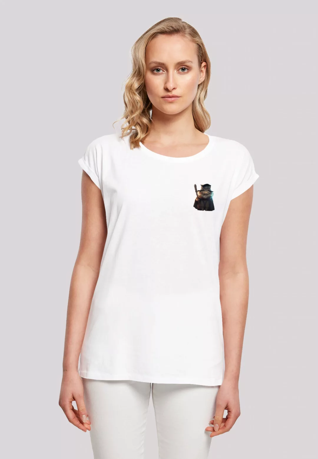 F4NT4STIC T-Shirt "Wizard Cat SHORT SLEEVE TEE" günstig online kaufen