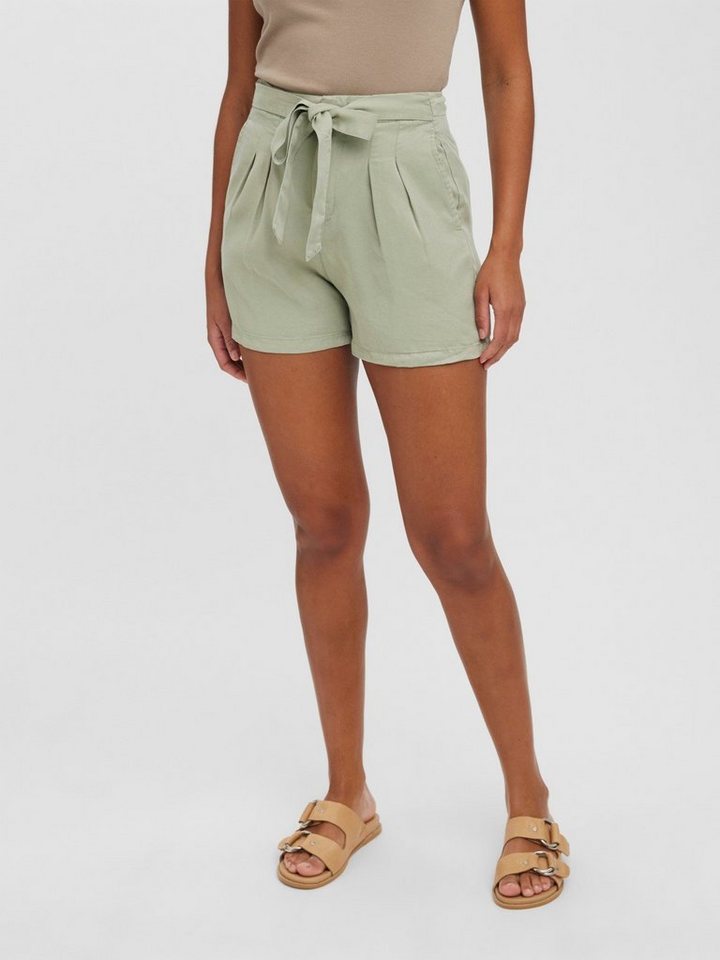 Vero Moda Shorts Kurze Casual Stoff Hose VMMIA (1-tlg) 4084 in Mint günstig online kaufen