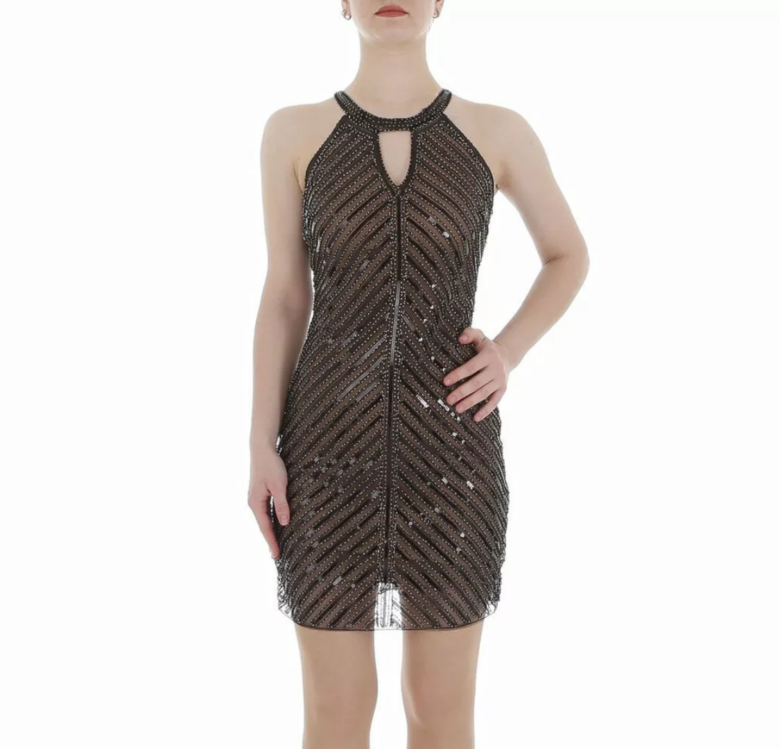 Ital-Design Partykleid Damen Party & Clubwear Pencil (86365308) Pailletten günstig online kaufen