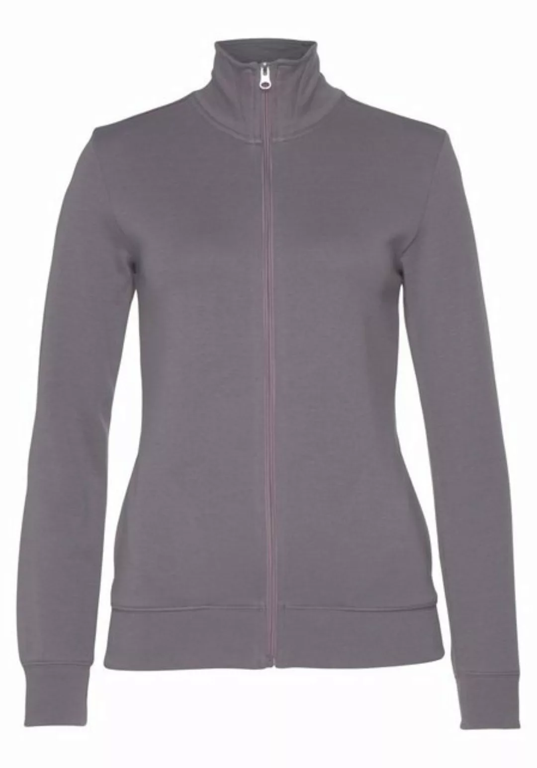 Bench. Loungewear Sweatjacke (1-tlg) mit bestickten Stehkragen, Loungeanzug günstig online kaufen