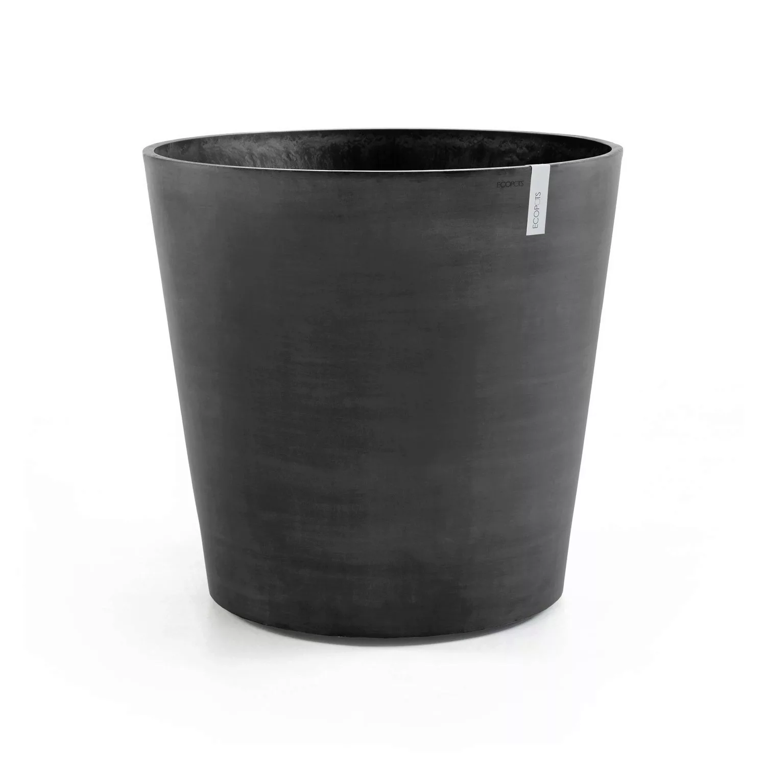 Ecopots Pflanztopf Amsterdam Rollen Dunkelgrau 60 cm x 56 cm günstig online kaufen