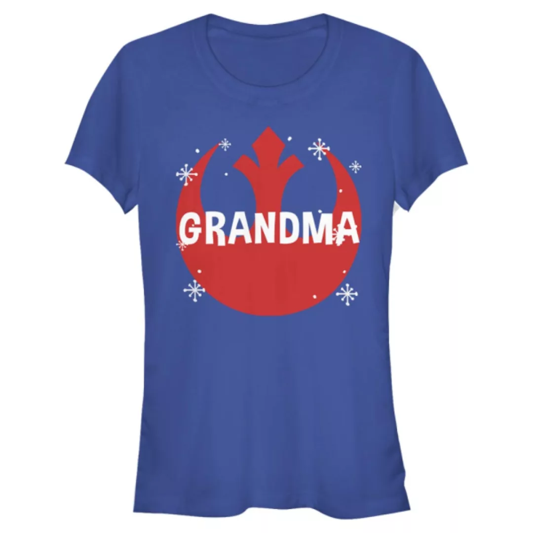 Star Wars - Rebel Overlay Grandma - Weihnachten - Frauen T-Shirt günstig online kaufen