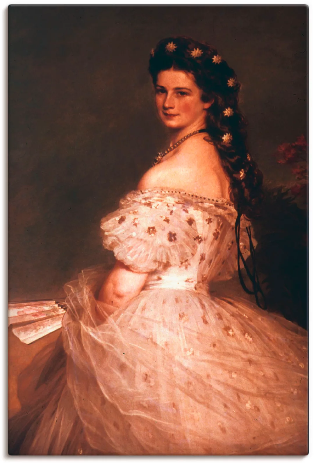 Artland Wandbild "Kaiserin Elisabeth von Österreich, 1865", Menschen, (1 St günstig online kaufen