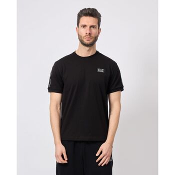 Emporio Armani EA7  T-Shirts & Poloshirts 7M001037 AF10378-UC0001 BLACK günstig online kaufen
