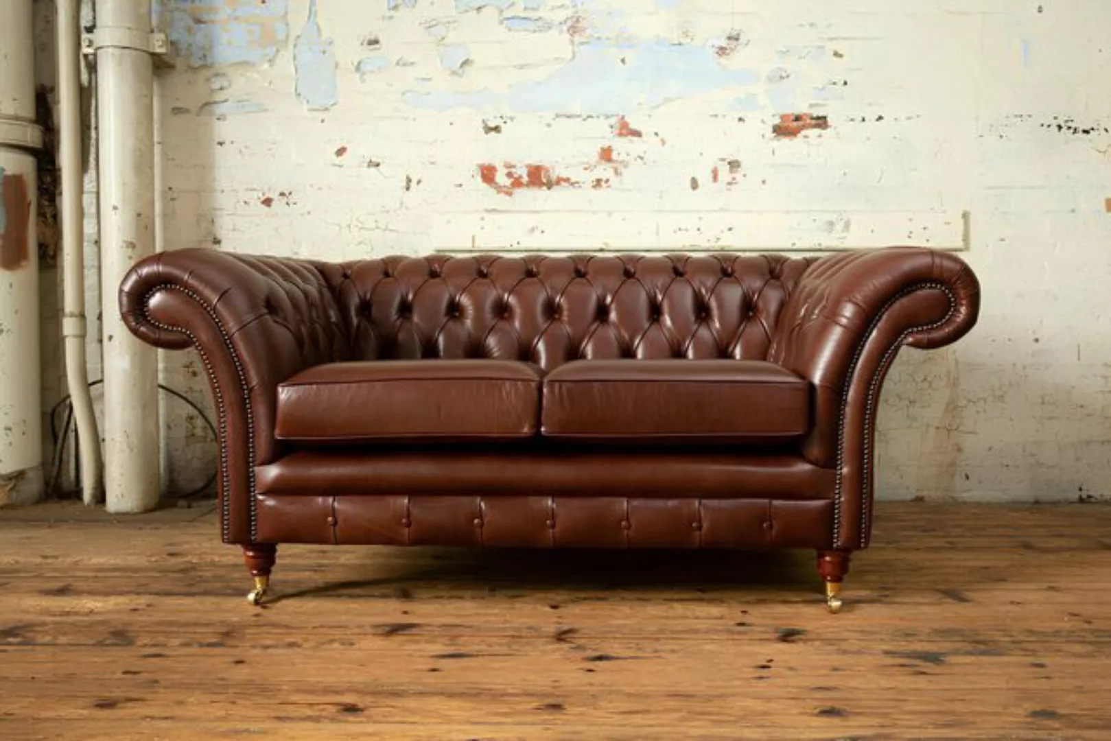 Xlmoebel Sofa Chesterfield Couch Zweisitzer Traditionelle Sitzmöbel Polster günstig online kaufen