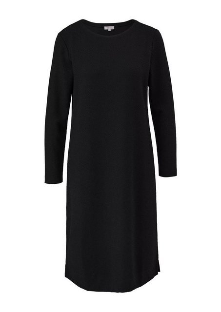 s.Oliver Shirtkleid Midikleid (1-tlg) Rundhals-Ausschnitt, langarm, Struktu günstig online kaufen